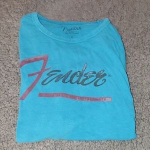 Men's M Lucky Brand Vintage-Style Fender T-Shirt